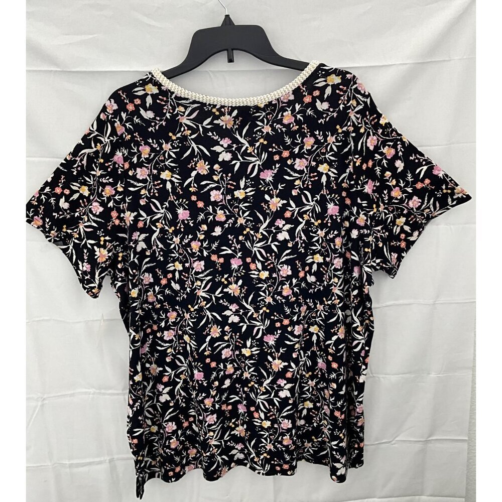 Croft&Barrow Women’s Plus Sz XXL Floral Blouse - Picture 2 of 7